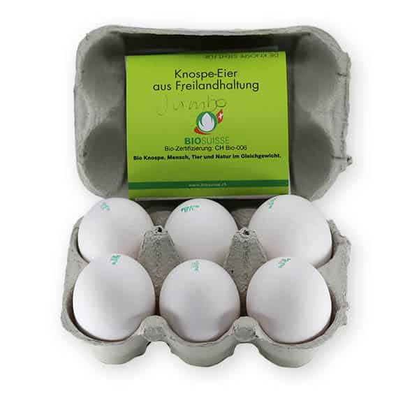 Bio Eier 6er Jumbo