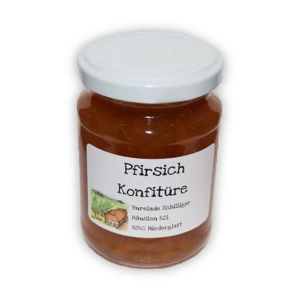 Pfirsich Konfi