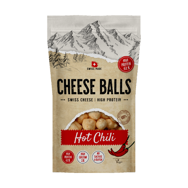 Cheese Balls Hot Chili