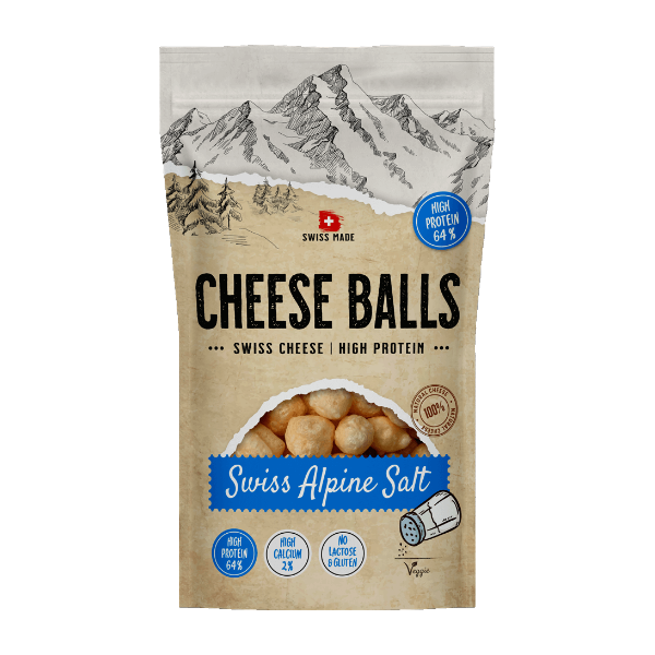 Cheese Balls Swiss Alpine Salt